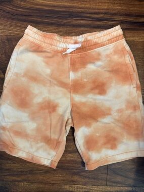 Old Navy Girls’ Orange Tie-Dye Athletic Shorts
